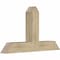 Ekena Millwork Portland Rough Sawn Timber Gable Bracket, Douglas Fir, 48"W x 28"H x 6"D x 6"F, 14/12 Pitch GBW048X28X0606POR00RDF - alternate 3